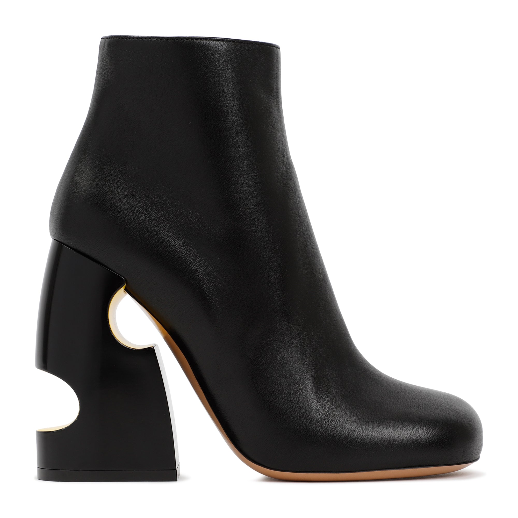 Off White Pop Bulky Nappa Ankle Boot Women