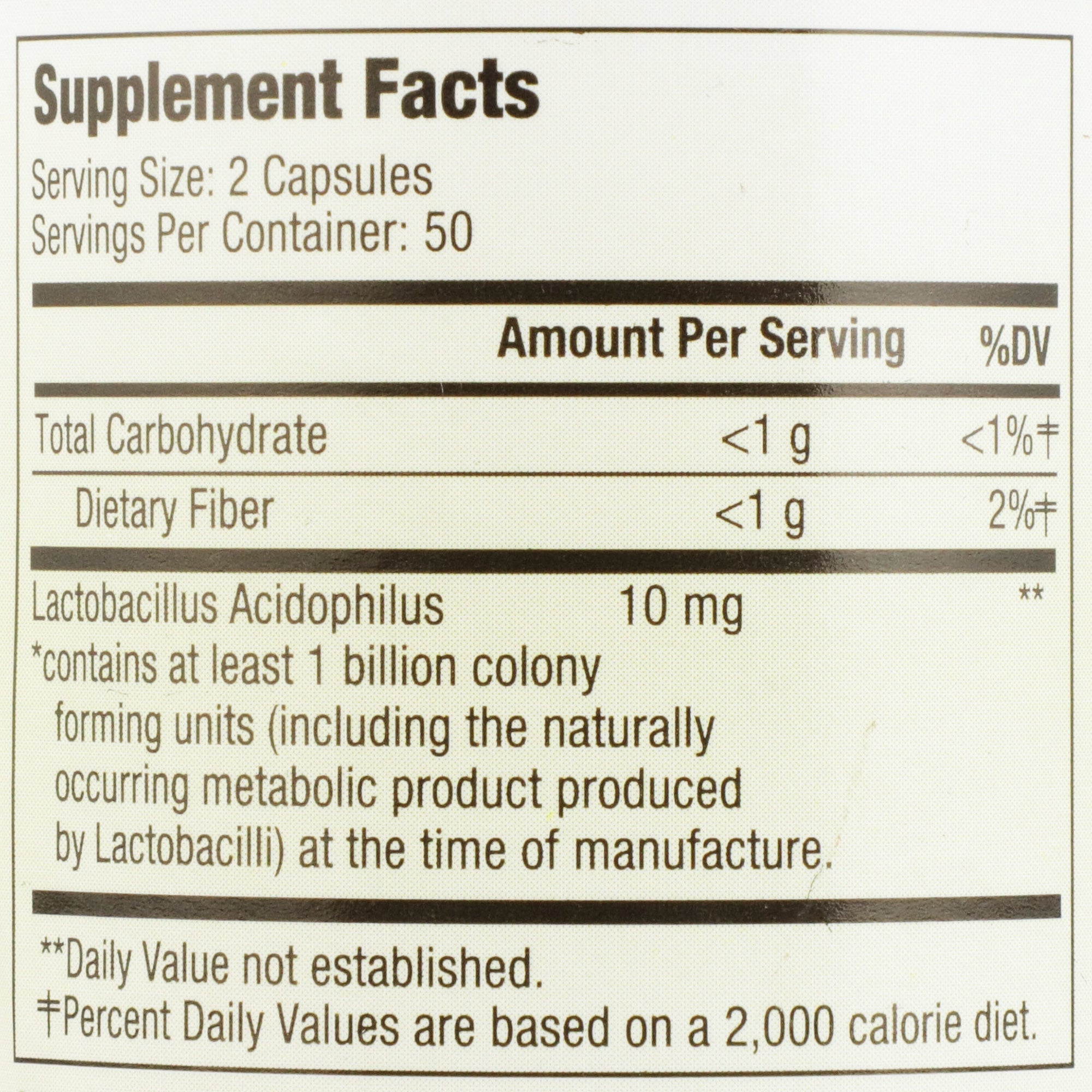 Health*Star® Probiotic Dietary Supplement 866-01-HST
