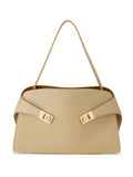 Ferragamo Women Hug Soft Medium Bicolor Shoulder Bag