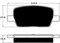 Porterfield Brake Pads for 2016 CHEVROLET CAMARO