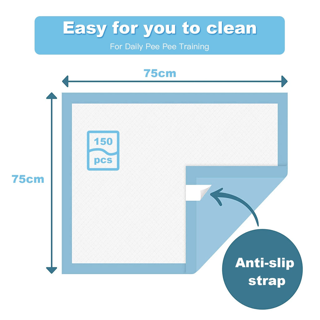 150 pieces 30 x 30 Inch Pet Wee Pee Piddle Pad
