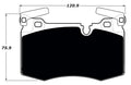 Porterfield Brake Pads for 2014 MINI Cooper w/JCW 4 Lug
