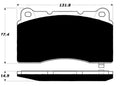 Porterfield Brake Pads for 2014 FORD MUSTANG Boss 302