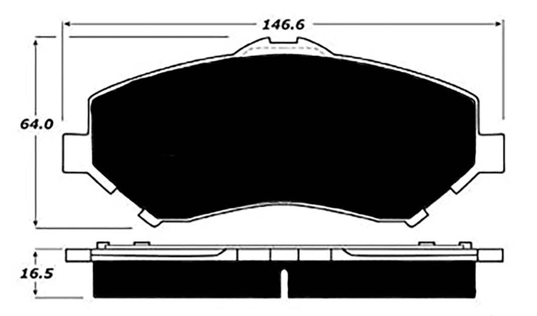 Porterfield Brake Pads for 2016 JEEP WRANGLER