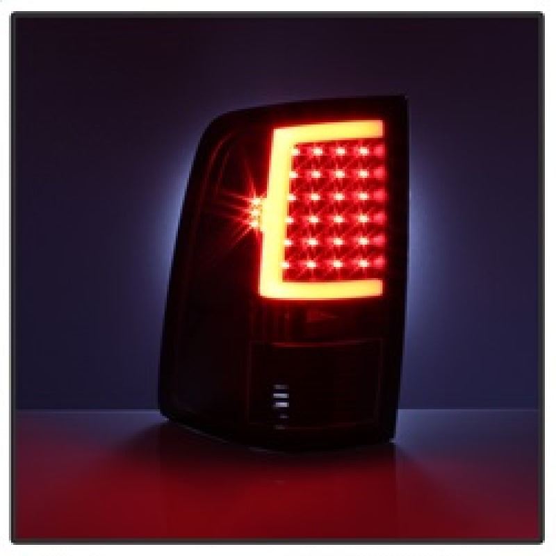 SPYDER xTune 09-18 Dodge Ram 1500 (Incandescent Model) LED Tail Lights - Blk (ALT-ON-DR09-LBLED-BK) 5082206