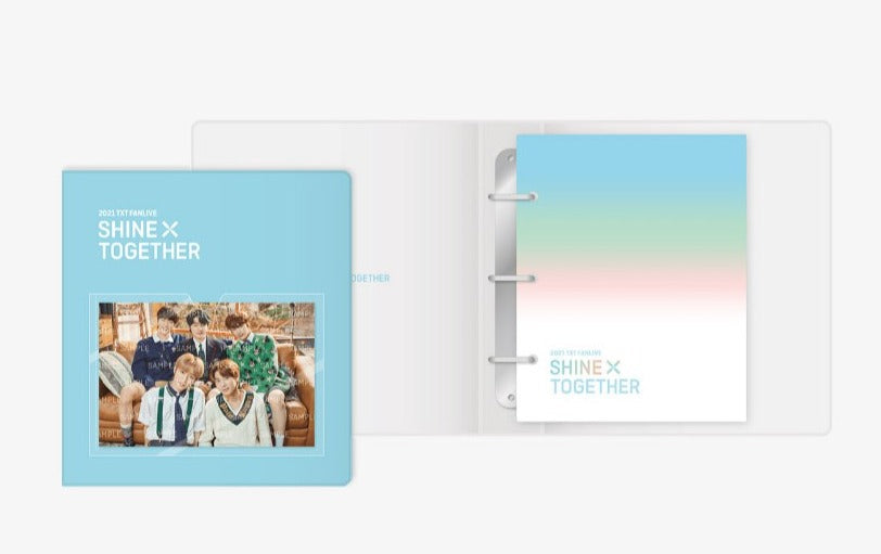 Official TXT Shine x Together Photocard Binder
