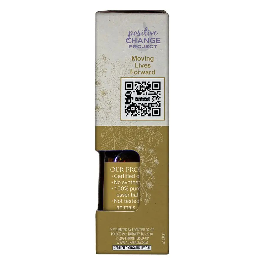 Aura Cacia Organic Frankincense Essential Oil, 0.25 fl oz