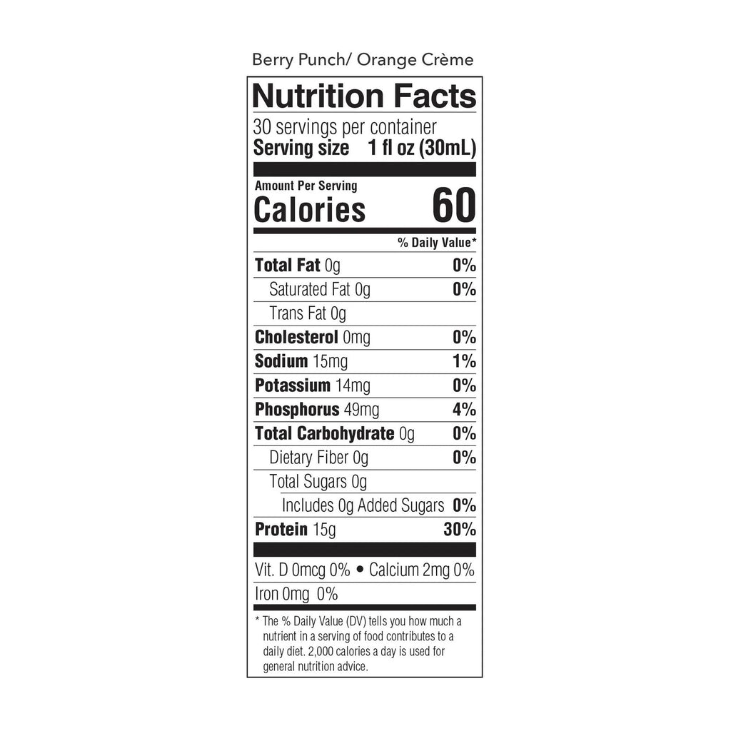 ProSource NoCarb™ Orange Crème Collagen & Whey Protein Formula, 32-ounce Bottle 11545