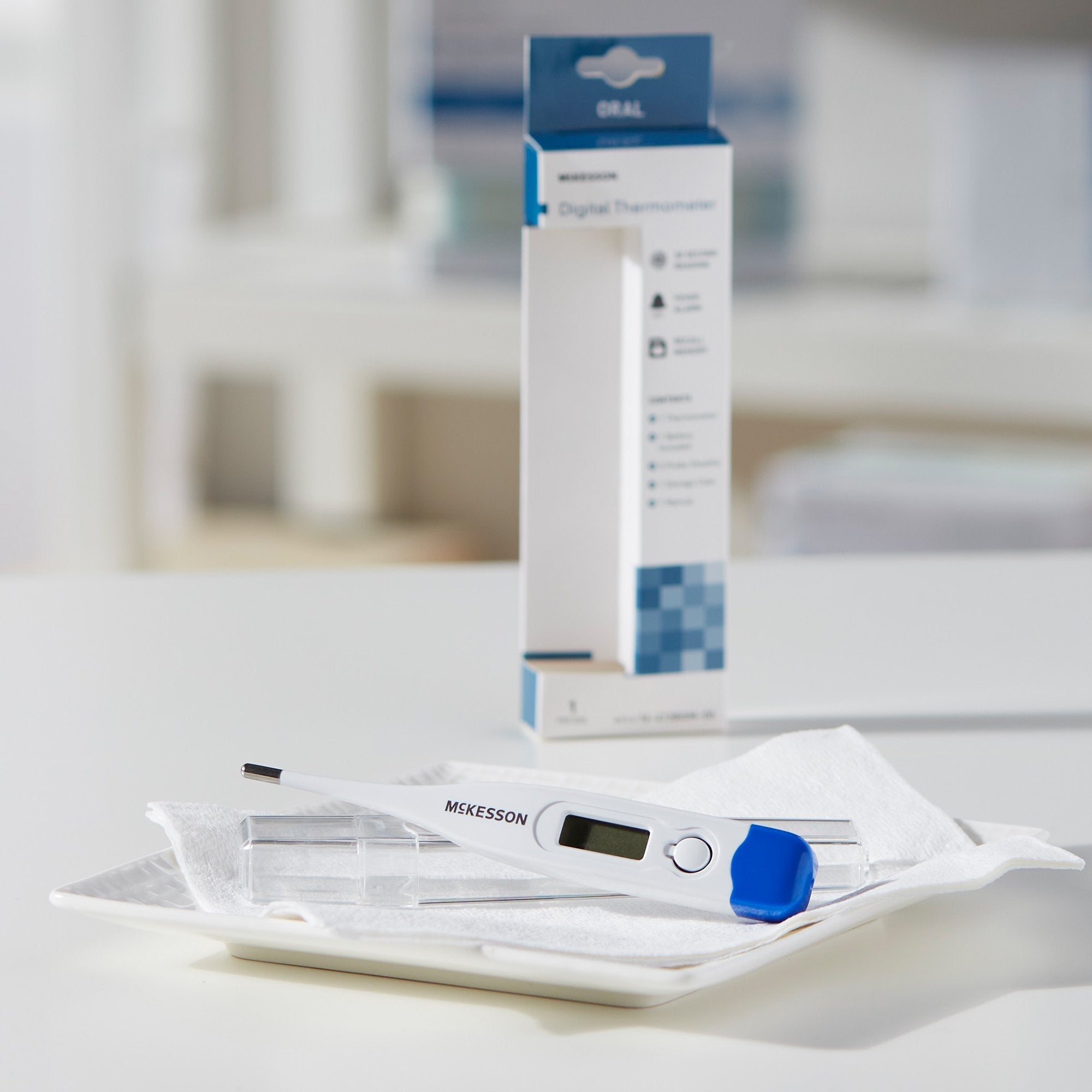 McKesson entrust™ Digital Oral Thermometer 16-413BGM-00