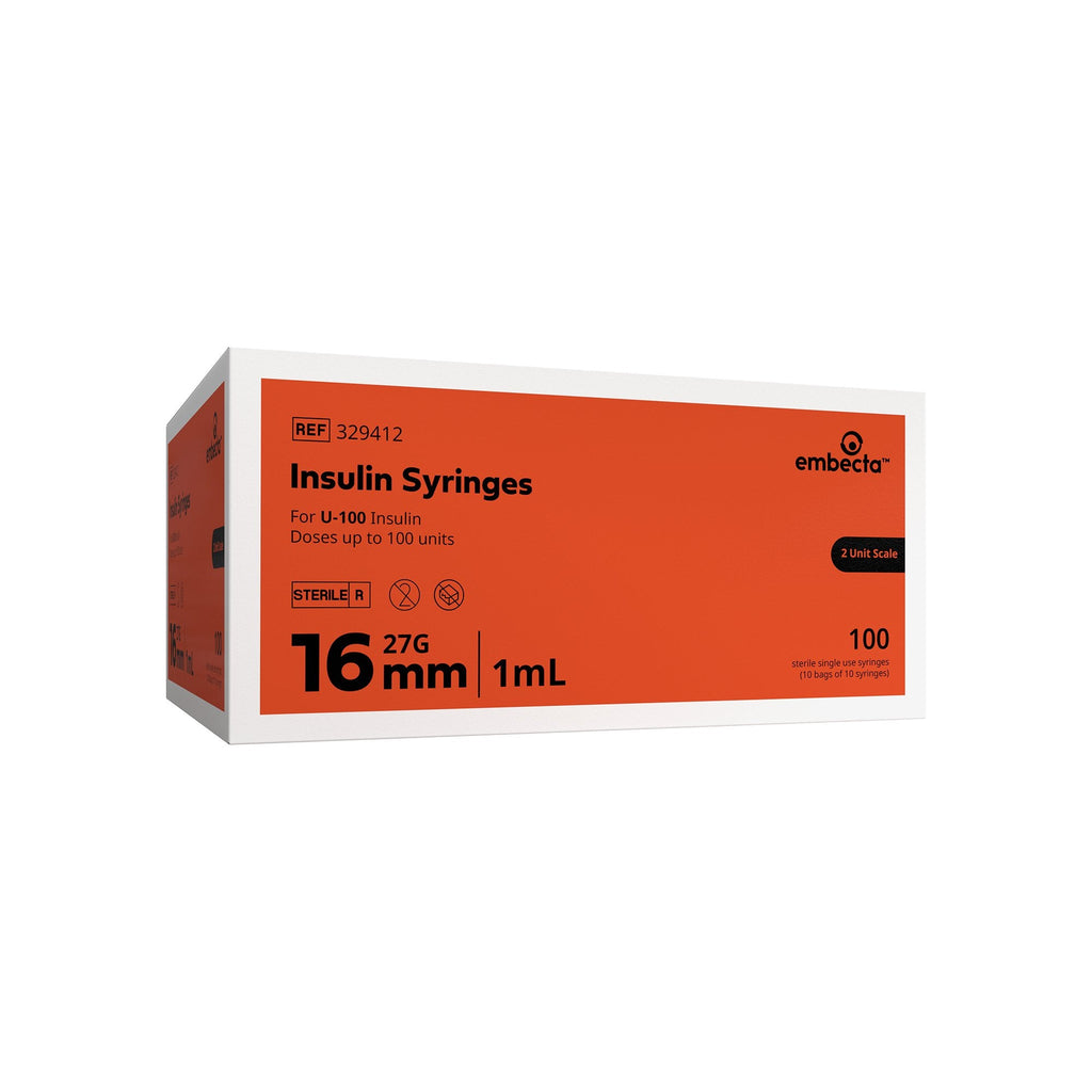 Micro-Fine™ Insulin Syringe with Needle 329412