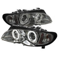 SPYDER BMW E46 3-Series 02-05 4DR Projector 1PC CCFL Halo Smke PRO-YD-BMWE4602-4D-AM-CCFL-SM 5042453