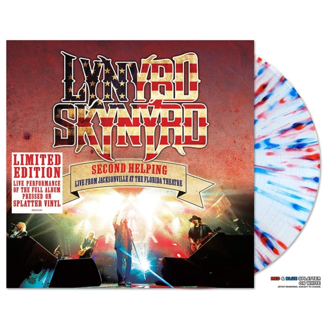 Lynyrd Skynyrd - Pronounced Leh-Nerd Skin-Nerd & Second Helping & Second Helping - Live From Jacksonville At The Florida Theatre (Blue Marbled LP Vinyl) & Skynyrd's Innyrds (Their Greatest Hits)