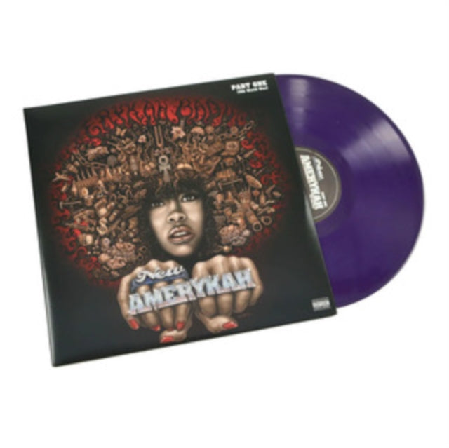 Erykah Badu - New Amerykah Part Two (Return Of The Ankh) (Violet Vinyl/2LP) & New Amerykah Part One (4Th World War) (Purple Vinyl/2LP)
