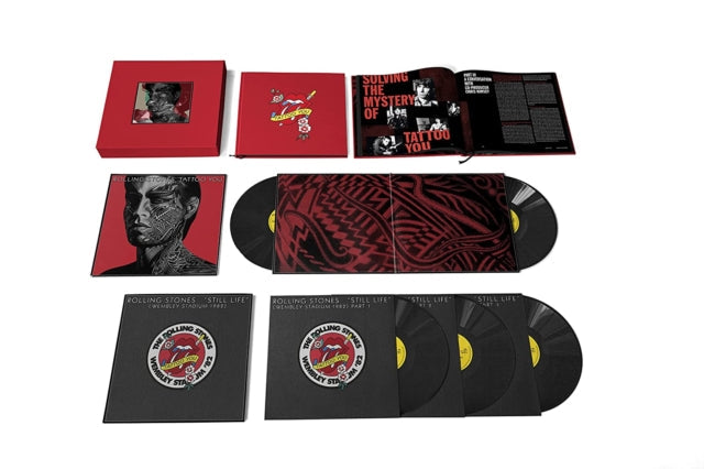 Metamorphosis & Tattoo You (2021 Remaster/5LP Box Set) & Hackney Diamonds & Exile On Main Street (2LP)
