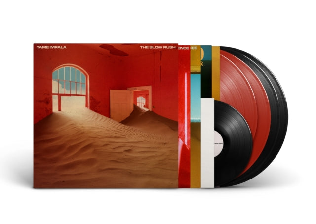 Tame Impala - Lonerism & Innerspeaker & Slow Rush (Deluxe/2-Transparent Red LP Vinyl/3-Black LP Vinyl)