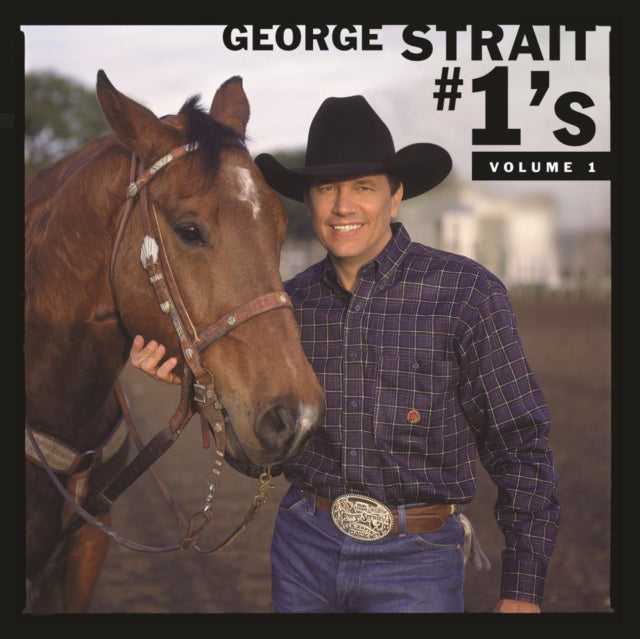 George Strait - #1'S Volume 2 (Tan LP Vinyl) & Classic Christmas (LP) & Icon & #1'S Volume 1 (Blue LP Vinyl)
