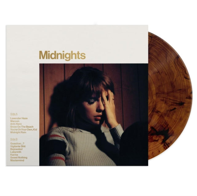 Taylor Swift - Midnights (X) (Jade Green LP Vinyl) & Midnights (X) (Blood Moon LP Vinyl) & Midnights (X) (Mahogany Color LP Vinyl) & Reputation (Picture Disc)