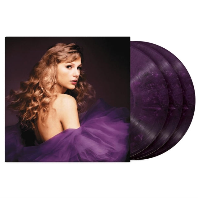 Taylor Swift - Fearless (Taylor's Version) (Gold Vinyl/3LP Vinyl) & Speak Now (Taylor's Version) (Violet Marbled Vinyl/3LP Vinyl) & Midnights (X) (Jade Green LP Vinyl Vinyl) & Folklore (X) (Beige Vinyl/2LP Vinyl) - Bundle