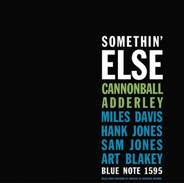 Somethin' Else (Blue Note Classic LP Vinyl Edition) & Somethin Else & Somethin Else (Blue LP Vinyl)
