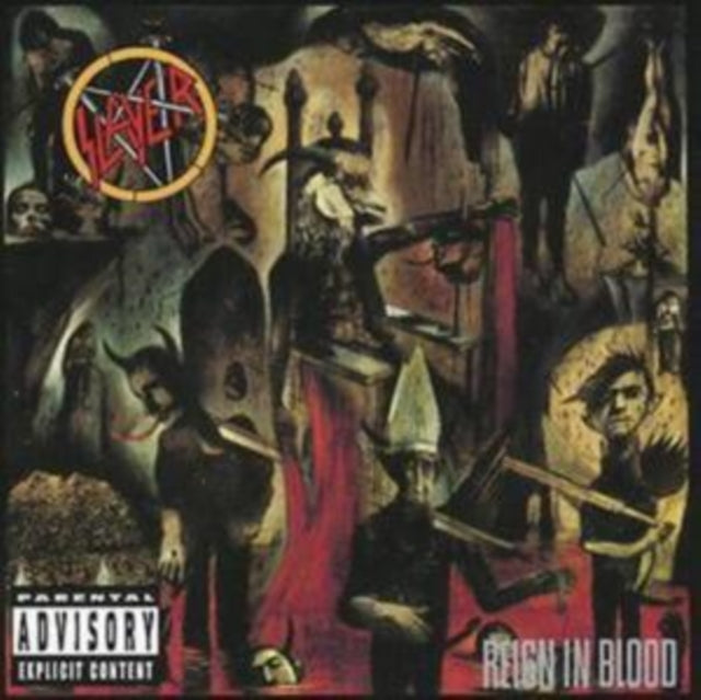 Slayer - Live: Decade Of Aggression & Reign In Blood & Repentless (Trans Orange Yellow Black Splatter LP Vinyl)