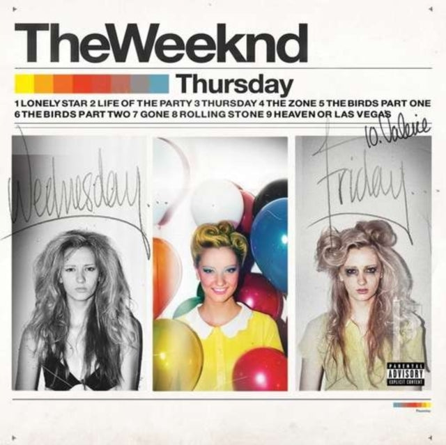 Weeknd - Starboy (2LP/Translucent Red Vinyl/Gatefold) & Highlights (2LP) & Thursday