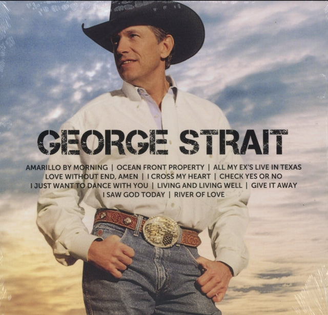 George Strait - #1'S Volume 1 (Blue LP Vinyl) & Icon