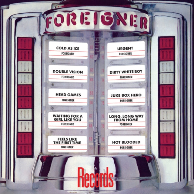 Foreigner - Records & Foreigner (Crystal Clear Diamond LP Vinyl) (Rocktober) (Atl75) & Renegades & Juke Box Heroes