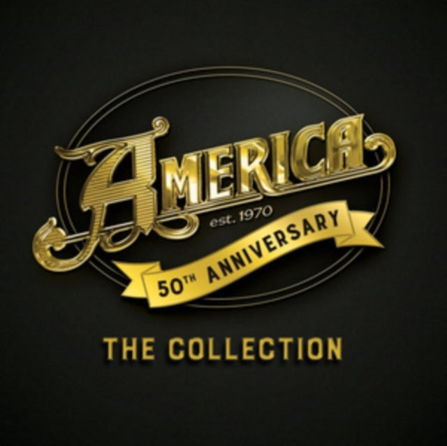 America - Hat Trick (Limited/Orange & Black Mixed/180G) & 50Th Anniversary & Now Playing (Bottle Clear LP Vinyl) (Syeor)