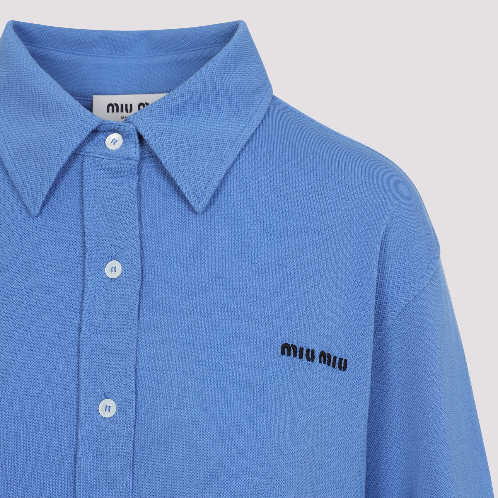Miu Miu Piquet Shirt Women