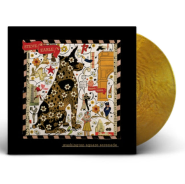 Steve Earle - Washington Square Serenade (Metallic Gold LP Vinyl) & I'll Never Get Out Of This World Alive (Orange LP Vinyl) & Townes: The Basics (Gold LP Vinyl)