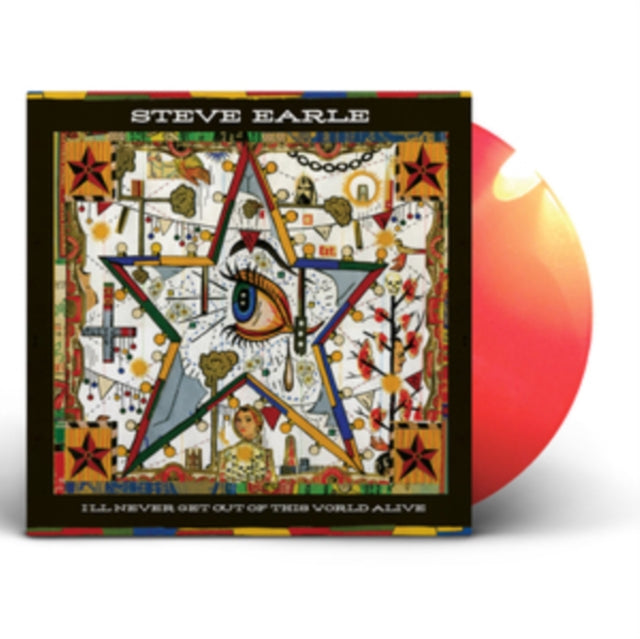 Steve Earle - Washington Square Serenade (Metallic Gold LP Vinyl) & Townes: The Basics (Gold LP Vinyl) & I'll Never Get Out Of This World Alive (Orange LP Vinyl)