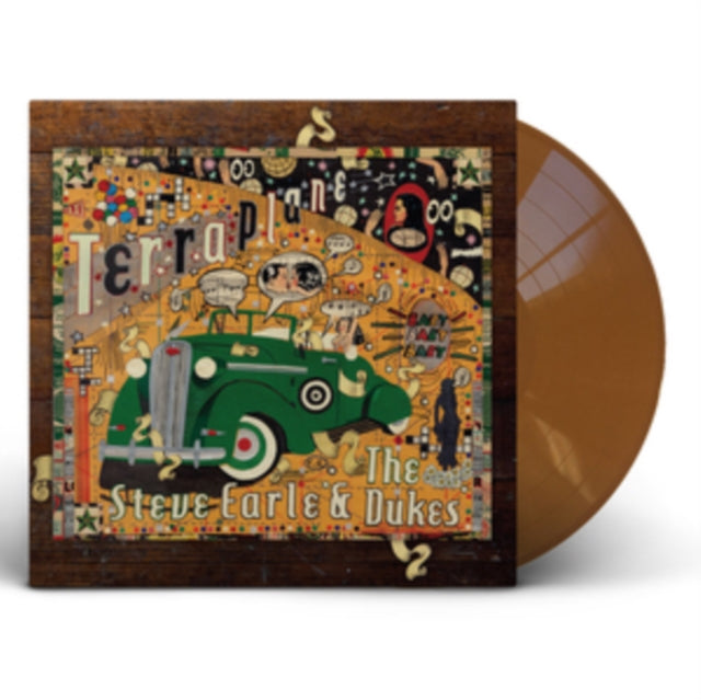 Steve & The Dukes Earle - Terraplane (Transparent Gold LP Vinyl) & Guy (2LP/Orange & Red Swirl Vinyl) & Ghosts Of West Virginia (Blue & Black Swirl Color LP Vinyl)