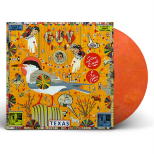 Steve & The Dukes Earle - Terraplane (Transparent Gold LP Vinyl) & Ghosts Of West Virginia (Blue & Black Swirl Color LP Vinyl) & Guy (2LP/Orange & Red Swirl Vinyl)