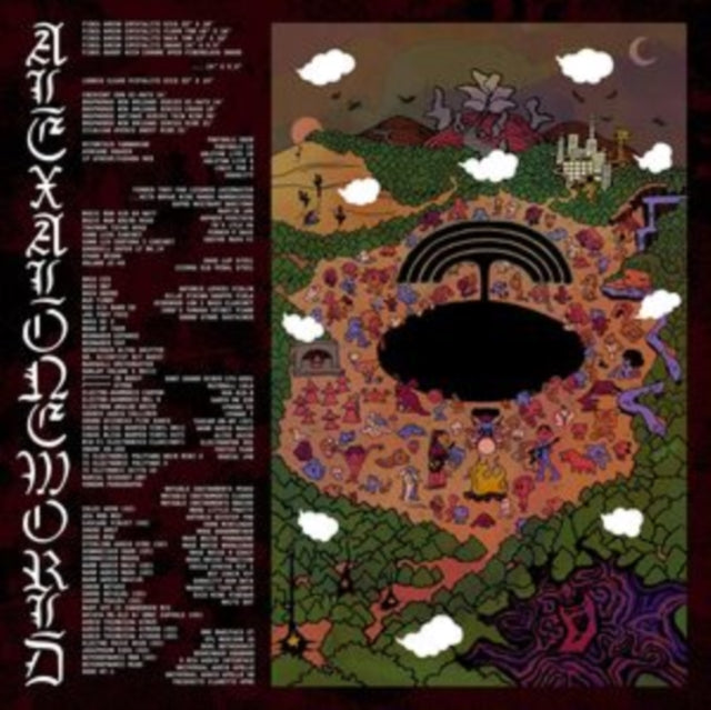 Alexaloneworld (Black/Burgundy LP Vinyl)
