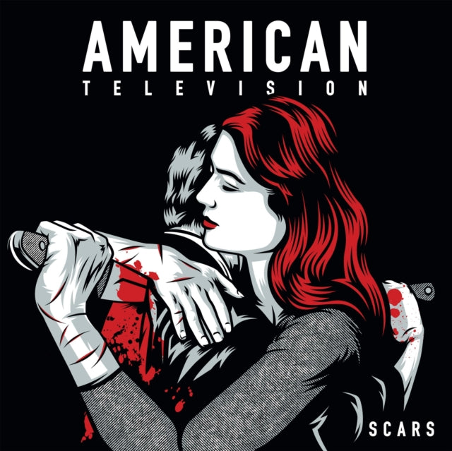 American Television - Scars (White W/ Red Splatter LP Vinyl)