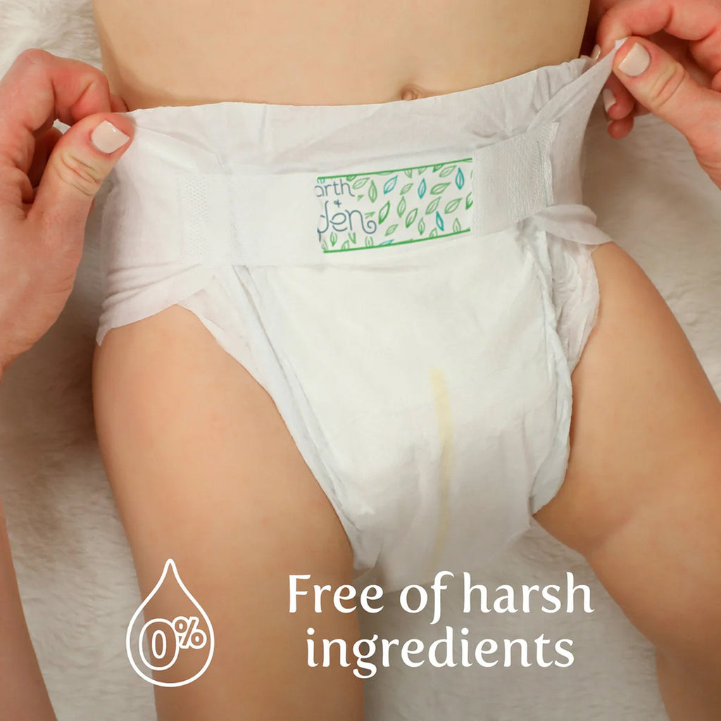 Earth & Eden Sensitive™ Baby Diapers, Size 1 for Babies Weighing 8 – 14 lbs. 10008045