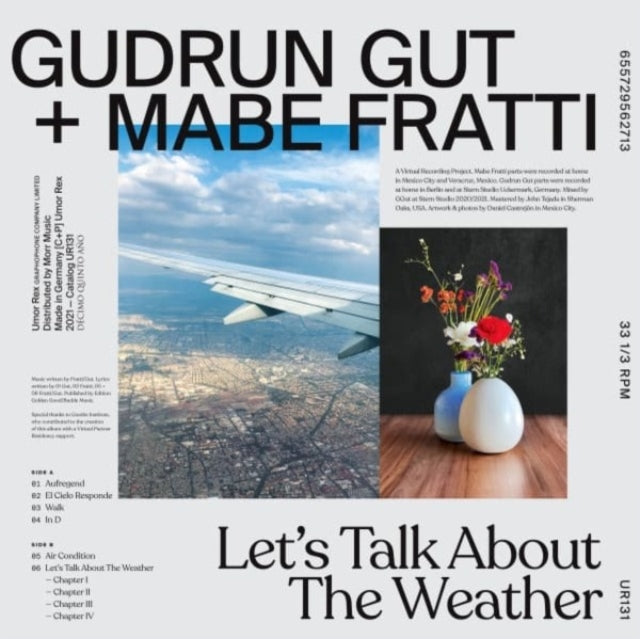 Gudrun + Mabe Fratti Gut - Let's Talk About The Weather - LP Vinyl