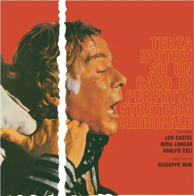 Terza Ipotesi Su Un Caso Di Perfetta Strategia Criminale (White & Red Splatter LP Vinyl)