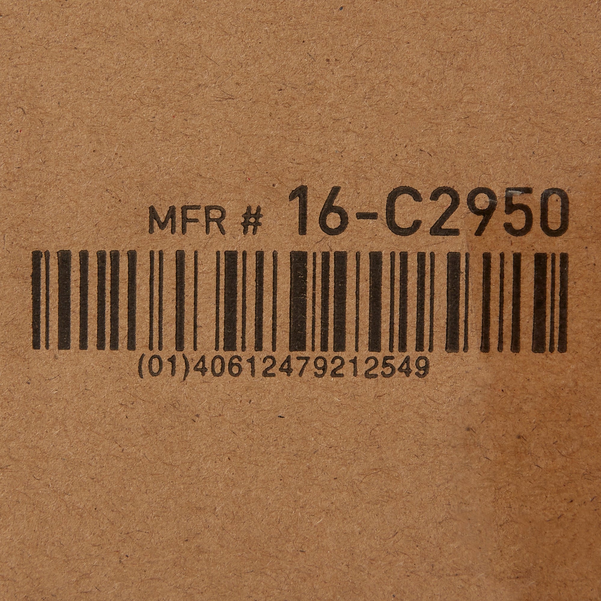 McKesson Handle Comb, Plastic, Black, 8.5-Inch Length 16-C2950