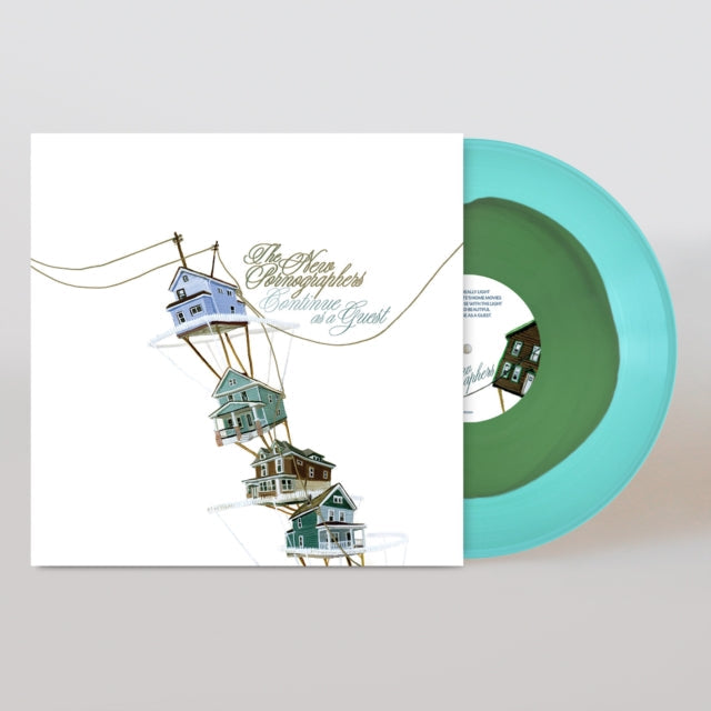 New Pornographers - Continue As A Guest (Green & Blue LP Vinyl) (I) & Continue As A Guest & Electric Version (Opaque Blue LP Vinyl)