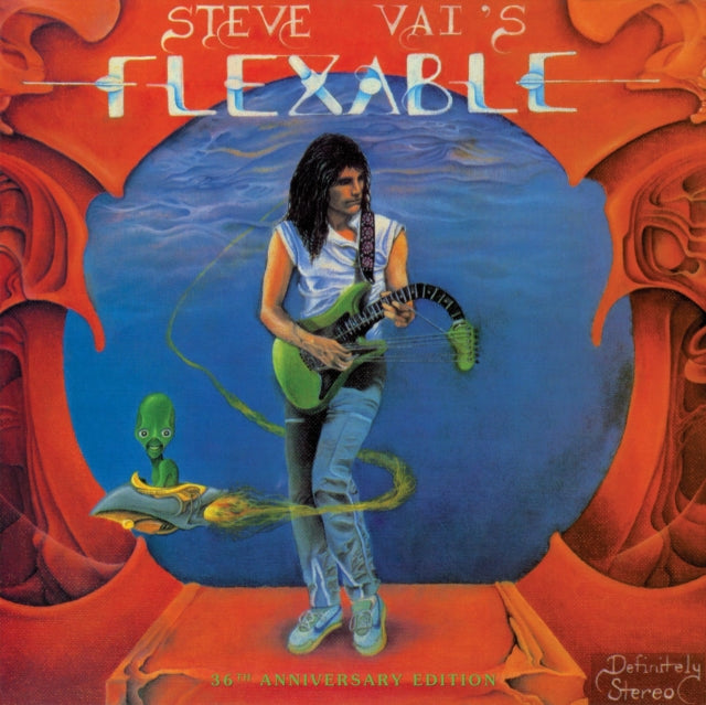Steve Vai - Flex-Able (36Th Anniversary/180G) & Flex-Able (36Th Anniversary/Clear Disc LP Vinyl) & Inviolate & Flex-Able (36Th Anniversary/Picture Disc)