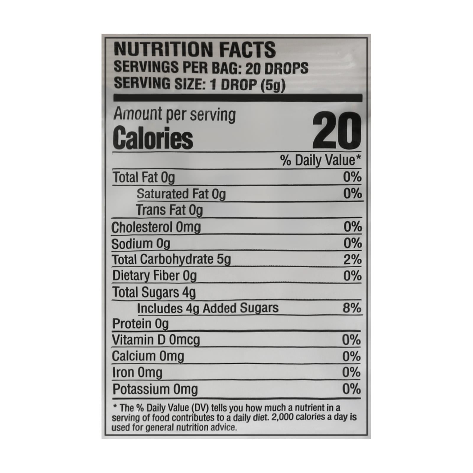 Honees Honey Lemon Menthol Cough Drops - 20 Count