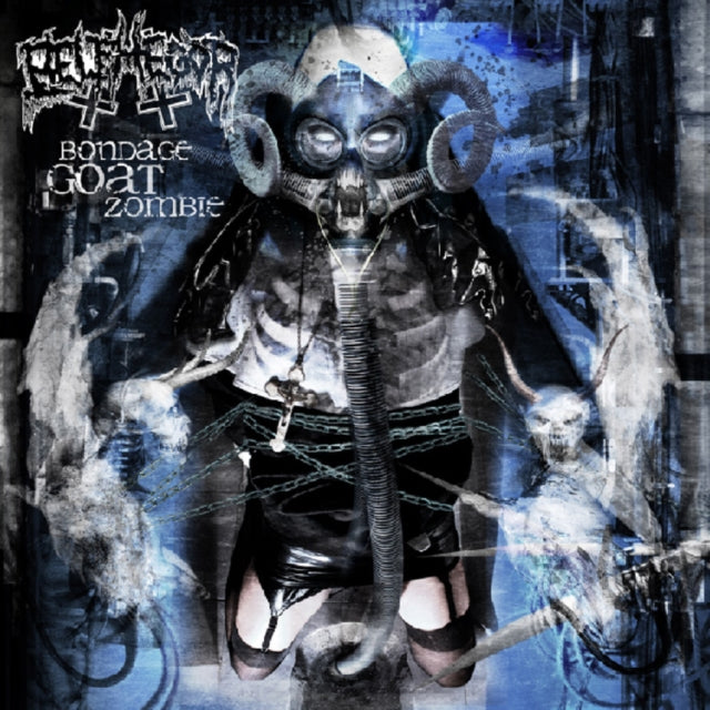 Belphegor - Bondage Goat Zombie (Transparent Blue/Black LP Vinyl)