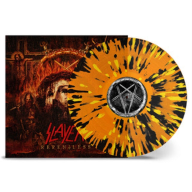 Slayer - Live: Decade Of Aggression & Reign In Blood & Repentless (Trans Orange Yellow Black Splatter LP Vinyl)