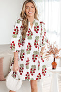 Catalina Sleeve Loose Mini Dress
