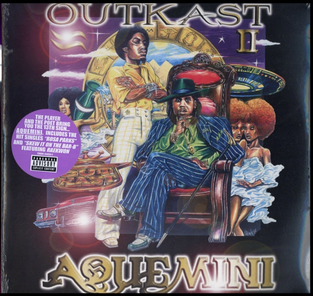 Outkast - Atliens & Aquemini & Stankonia & Speakerboxxx / Love Below & Southernplayalisticadillacmuzik - LP Vinyl Bundle