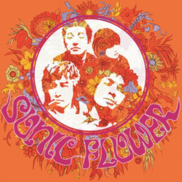 Sonic Flower (Alternate Cover) (Pink/Blue/White LP Vinyl) & Sonic Flower & Sonic Flower (Fuchsia LP Vinyl)