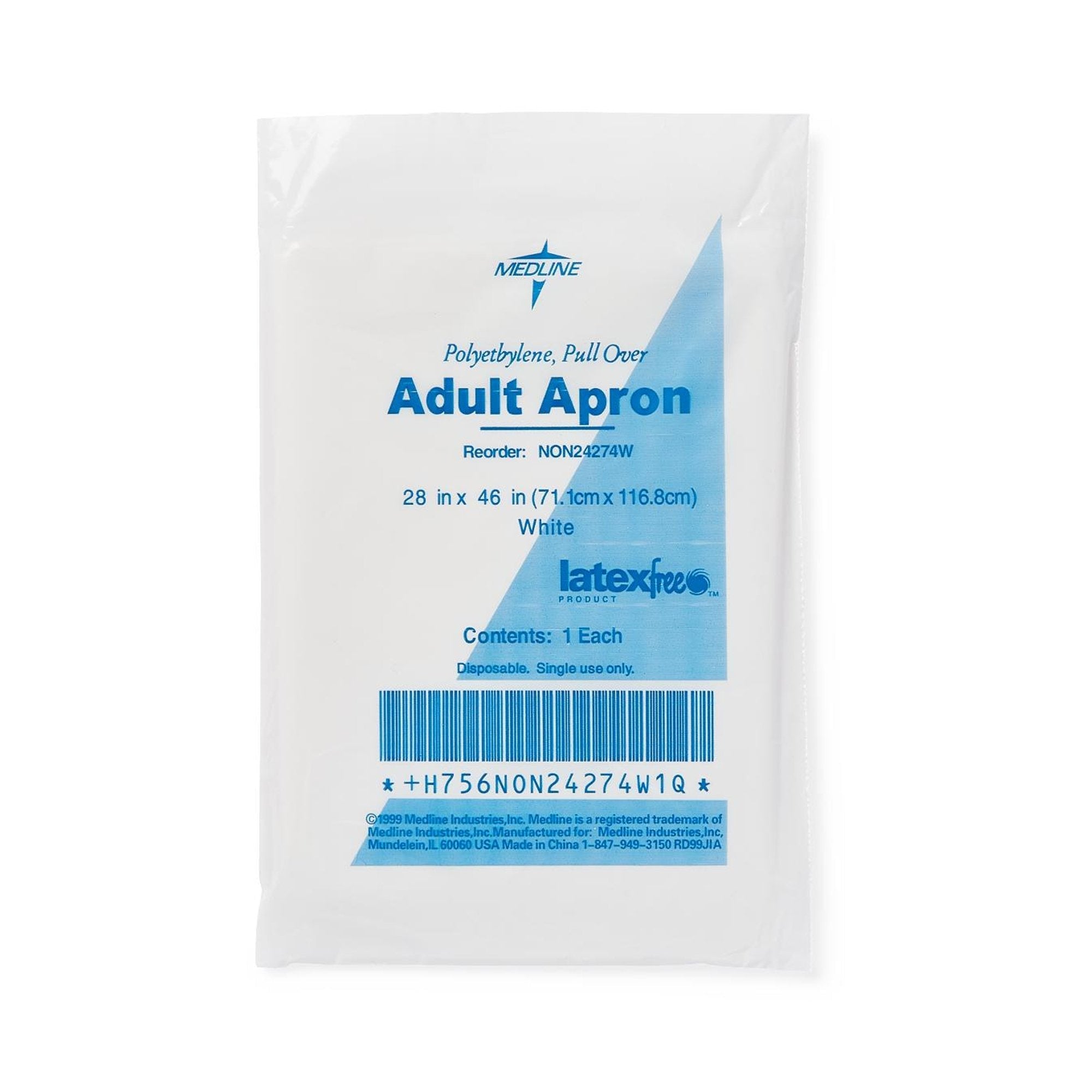 Medline® General Purpose Apron NON24274W