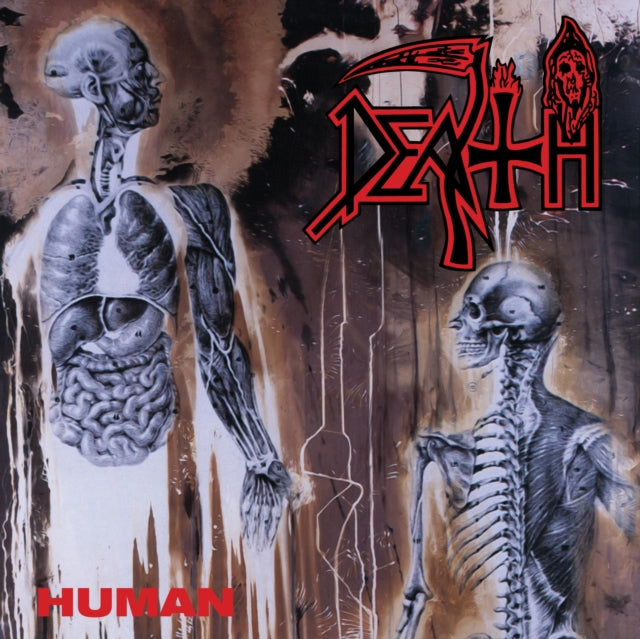 Death - For The Whole World To See & Human (Bone White, Blue Jay & Gold Tri Color Merge With Splatter LP Vinyl) & Sound Of Perseverance (Black, Red & Gold Tri Color Merge Withsplatter Vinyl/2LP) & Individual Thought Patterns - Reissue & Spiritual