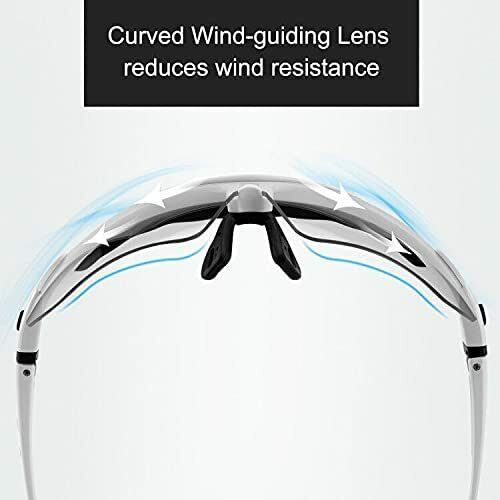 Full Frame Photochromic Bicycle Eyewear